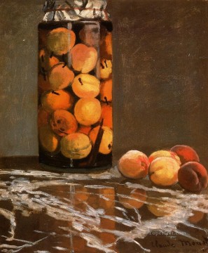 Jar of Peaches Claude Monet Oil Paintings
